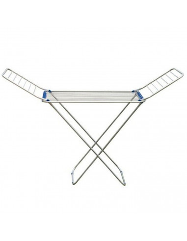 Tradineur - Tendedero plegable de aluminio con 20 metros espacio de tendido, soporte para tender ropa, patas antideslizantes (Pl