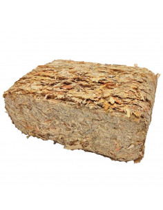Tradineur - Pack de 12 briquetas de madera, encendedores de fuego, biomasa natural y ecológica, ideal para chimeneas, estufas, c