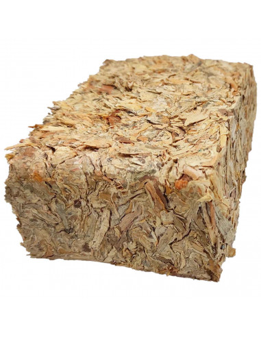 Tradineur - Pack de 12 briquetas de madera, encendedores de fuego, biomasa natural y ecológica, ideal para chimeneas, estufas, c
