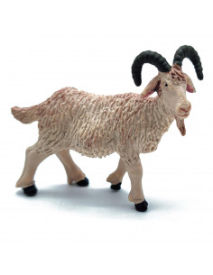Tradineur - Figura de cabra para belén - Fabricado en Durexina - Figuras decorativas divertidas para nacimiento, navidad, decora