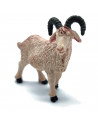 Tradineur - Figura de cabra para belén - Fabricado en Durexina - Figuras decorativas divertidas para nacimiento, navidad, decora