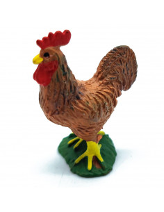 Tradineur - Figura de gallina para belén - Fabricado en Durexina - Figuras decorativas divertidas para nacimiento, decoración na