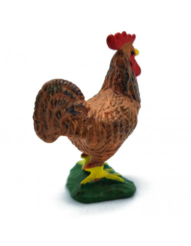 Tradineur - Figura de gallina para belén - Fabricado en Durexina - Figuras decorativas divertidas para nacimiento, decoración na