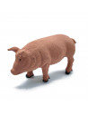 Tradineur - Figura de cerdo - Figura para belén - Fabricado en Durexina - Figuras decorativas divertidas para nacimiento, navida