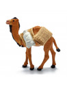 Tradineur - Figura de un camello de carga para belén - Fabricado en Durexina - Figuras decorativas divertidas para nacimiento, n