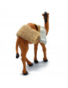 Tradineur - Figura de un camello de carga para belén - Fabricado en Durexina - Figuras decorativas divertidas para nacimiento, n