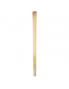 Tradineur -  Mango de madera para hacha de 100 x 6 x 3,5 cm. Repuesto de madera para distientas herramientas con muleta en la pa