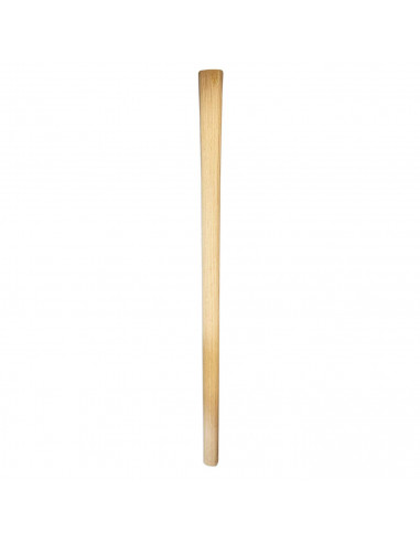 Tradineur -  Mango de madera para hacha de 100 x 6 x 3,5 cm. Repuesto de madera para distientas herramientas con muleta en la pa