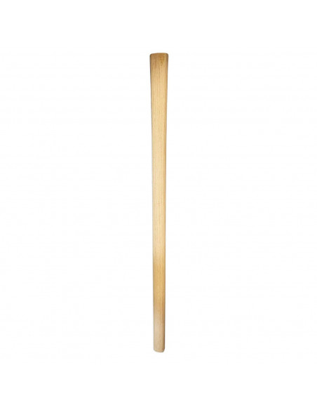 Tradineur -  Mango de madera para hacha de 100 x 6 x 3,5 cm. Repuesto de madera para distientas herramientas con muleta en la pa