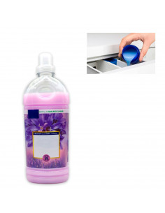 Tradineur - Suavizante rosa - 59 lavados - Aporta a tus prendas una fragancia y suavidad inigualables - Capacidad de 1,30 Litros