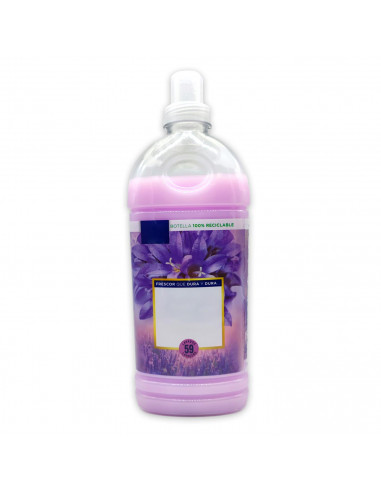 Tradineur - Suavizante rosa - 59 lavados - Aporta a tus prendas una fragancia y suavidad inigualables - Capacidad de 1,30 Litros