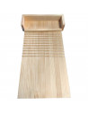 Tradineur - Tabla para lavar ropa a mano, madera natural, lavado manual, lavandería, resistente y duradera, diseño sencillo y pr