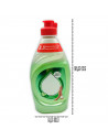 Tradineur - Gel lavavajillas con concentrado de Aloe Vera - Efecto instantáneo y duradero - Capacidad 340 ml 