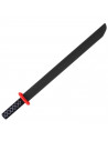 Tradineur - Katana de juguete de espuma eva, espada blanda para niños, complemento de disfraz de ninja, Carnaval, Halloween, fie