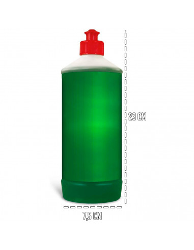 Tradineur - Gel lavavajillas ultra concentrado a mano - Efecto instantáneo y duradero - Capacidad 750 ml.