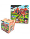 Tradineur - Puzzle infantil de 36 piezas, rompecabezas clásico para niños - 340 x 340 mm - Puzzle a partir de 3 años - Juego edu