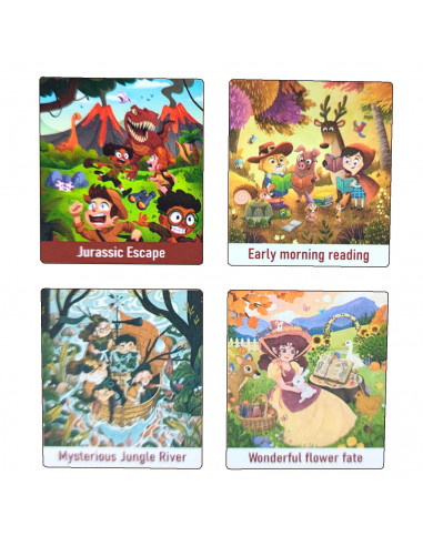 Tradineur - Puzzle infantil de 36 piezas, rompecabezas clásico para niños - 340 x 340 mm - Puzzle a partir de 3 años - Juego edu