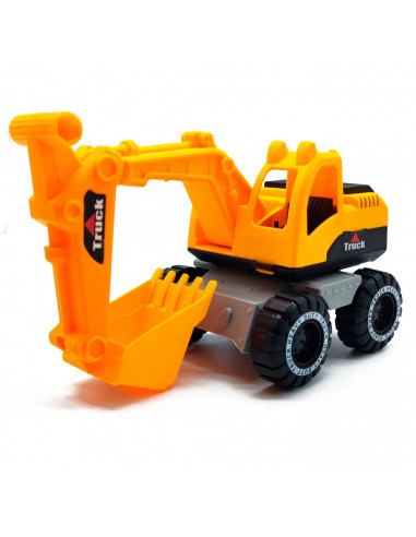Tradineur - Vehículos de construcción - Juego de vehículos de Juguete para niños pequeños de 3 años - Modelos Surtido