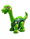 Tradineur - Dinosaurios para ensamblar con destornillador incluido - Juguetes infantiles - 16 x 6 x 16 cm - Modelo Surtido