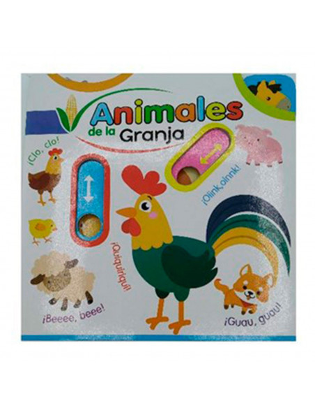 Libro infantil de modelos surtidos con pestañas que se mueven de 20 x 19,4 cm. Cuaderno divertido para niños, modelos de animale