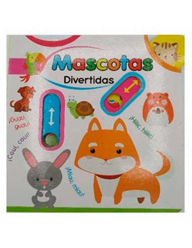 Libro infantil de modelos surtidos con pestañas que se mueven de 20 x 19,4 cm. Cuaderno divertido para niños, modelos de animale