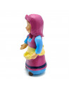 Tradineur - Figura de granjera para Belén - Estilo naïf - Marmolina - Adorno divertido para nacimiento, Navidad, decoración trad