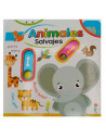 Libro infantil de modelos surtidos con pestañas que se mueven de 20 x 19,4 cm. Cuaderno divertido para niños, modelos de animale
