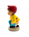 Tradineur - Figura de caganer catalán para Belén - Estilo naïf - Marmolina - Adorno divertido para nacimiento, Navidad, decoraci