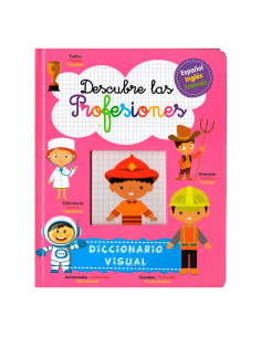 Libro infantil de modelos surtidos de 3 idiomas de 20,5 x 16,6 cm. Cuaderno divertido para niños, modelos de animales aleatorios