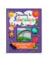 Libro infantil de modelos surtidos de 3 idiomas de 20,5 x 16,6 cm. Cuaderno divertido para niños, modelos de animales aleatorios