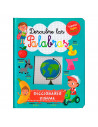 Libro infantil de modelos surtidos de 3 idiomas de 20,5 x 16,6 cm. Cuaderno divertido para niños, modelos de animales aleatorios