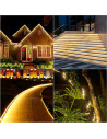 Tradineur - Manguera LED, tubo, tira de luces para interior y exterior, decoración e iluminación de Navidad, bodas, fiestas, jar