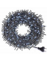 Tradineur - Tira de 50 luces LEDs navideñas - Apto solo para interior - Función de luz foja e intermitente - 4 Metros - Color Bl