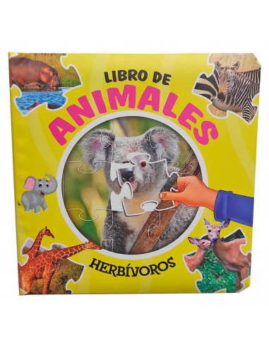 Libro infantil de modelos surtidos con puzzles de 16,7 x 16,5 cm. Cuaderno divertido para niños, modelos de animales aleatorios.