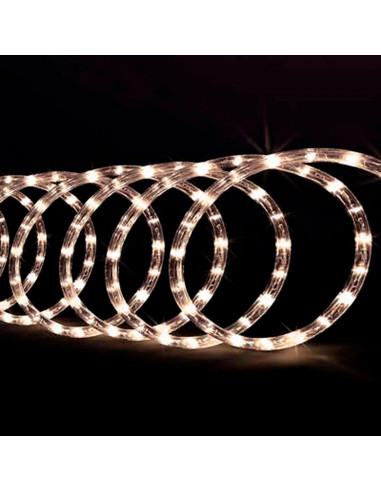 Tradineur - Manguera, tubo LED, tira de luces para interior y exterior, decoración e iluminación de Navidad, bodas, fiestas, jar