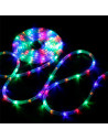 Tradineur - Manguera, tira LED, tubo de luces para interior y exterior, decoración e iluminación de Navidad, bodas, fiestas, jar