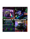 Tradineur - Manguera, tira LED, tubo de luces para interior y exterior, decoración e iluminación de Navidad, bodas, fiestas, jar
