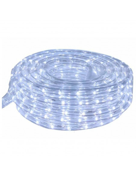 Tradineur - Manguera luces LED, tubo, tira de luz para interior y exterior, decoración e iluminación de Navidad, bodas, fiestas,