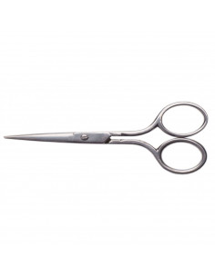 Tradineur - Tijeras de costura 10 cm acero inoxidable. Tijera especial para labores de costura con punta. Cuchillas afiladas y d