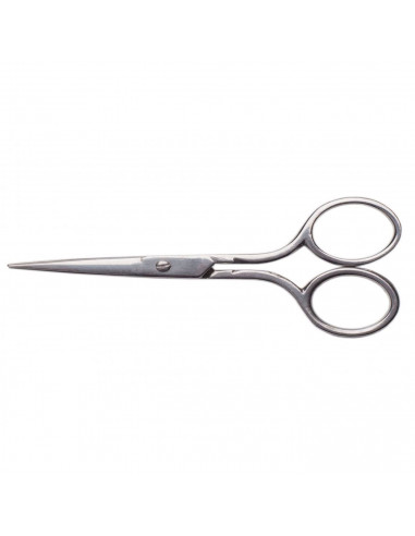 Tradineur - Tijeras de costura 10 cm acero inoxidable. Tijera especial para labores de costura con punta. Cuchillas afiladas y d