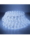 Tradineur - Manguera LED, tubo, tira con luces para interior y exterior, decoración e iluminación de Navidad, bodas, fiestas, ja