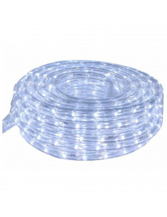 Tradineur - Manguera, tubo LED, tira con luces para interior y exterior, decoración e iluminación de Navidad, bodas, fiestas, ja