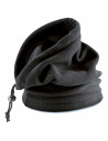 Tradineur - Braga para cuello de 100% poliéster - Incluye cuerda - Ropa para otoño e invierno - Apto para adultos - Color Negro