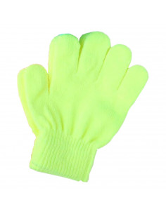 Tradineur - Guantes cortos de punto - Infantiles - Tela acrílica suave y cálida - Accesorios para otoño e invierno - Diseño surt