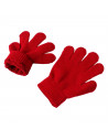Tradineur - Guantes cortos de punto - Infantiles - Tela acrílica suave y cálida - Accesorios para otoño e invierno - Diseño surt
