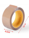 Tradineur - Cinta adhesiva para embalaje, precinto multiusos para sellar, empaquetar, embalar, cerrar cajas, resistente al desga