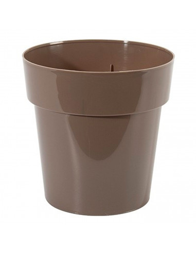 Tradineur - Maceta de plástico redonda, aro ancho, tiesto, macetero, recipiente para plantas, flores, balcón, terraza, hogar - 8