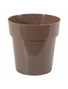 Tradineur - Maceta de plástico redonda, aro ancho, tiesto, macetero, recipiente para plantas, flores, balcón, terraza, hogar - 8