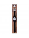 Tradineur - Reloj de pulsera analógico, diseño clásico, resistente al agua, correa de goma, maquinaria japonesa, diseñado en Eur