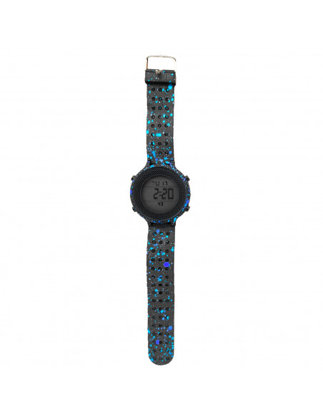 Tradineur - Reloj de pulsera digital, diseño deportivo, resistente al agua, correa de goma, maquinaria japonesa, diseñado en Eur